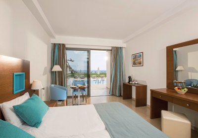 Wohnbeispiel Doppelzimmer Gartenblick