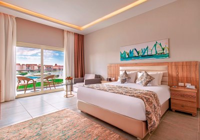 Wohnbeispiel Doppelzimmer Standard Poolblick