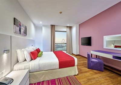 Wohnbeispiel One Bedroom Apartment (Partial Sea View)