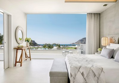 Wohnbeispiel Bungalow Deluxe Suite 1 Schlafzimmer Meerblick