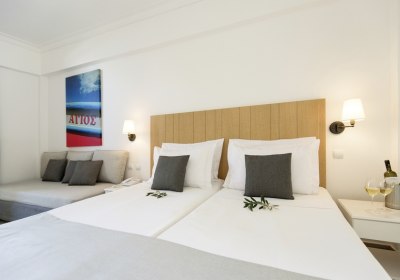 Wohnbeispiel Doppelzimmer Gartenblick