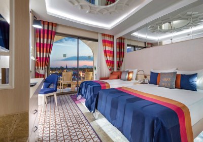 Wohnbeispiel Doppelzimmer Poolseite