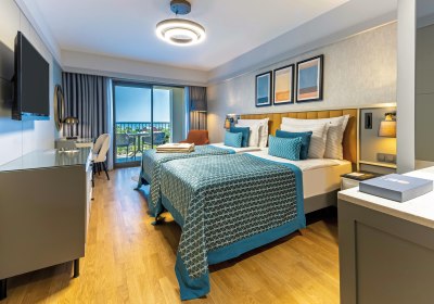 Wohnbeispiel Doppelzimmer Deluxe Meerblick