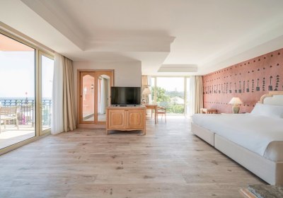 Wohnbeispiel Suite Deluxe Hauptgeb&auml;ude Meerblick