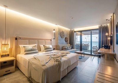 Wohnbeispiel Doppelzimmer Konzept Meerblick