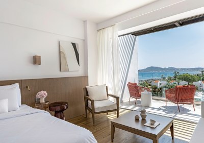 Wohnbeispiel Doppelzimmer LUX ME Panoramic Guestroom mit Meerblick