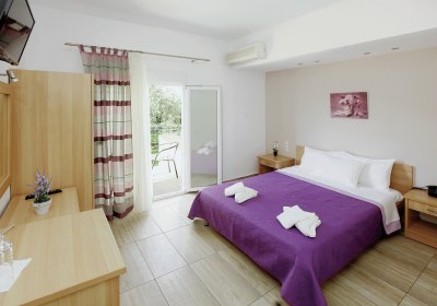 Wohnbeispiel Doppelzimmer Gartenblick