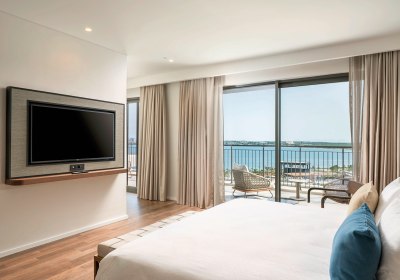 Wohnbeispiel Pr&auml;sidenten Suite 2 Schlafzim Privatpool Meerblick CommBereich