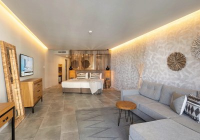 Wohnbeispiel Doppelzimmer Superior seitl. Meerblick