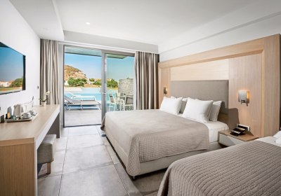 Doppelzimmer Swim-Up Poolblick