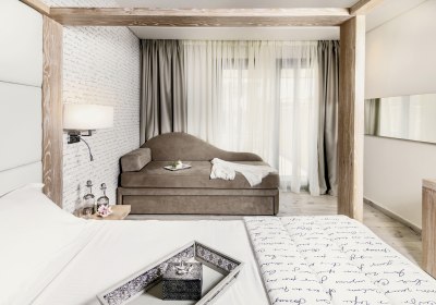 Wohnbeispiel Doppelzimmer Deluxe Gartenblick