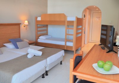 Wohnbeispiel Familienzimmer Etagenbett