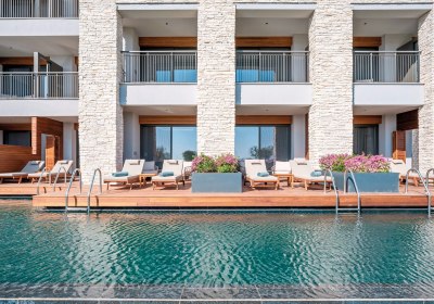 Wohnbeispiel Familysuite Deluxe Swim Up Meerseite Familienbereich