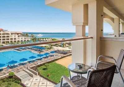 Beispiel Balkon Doppelzimmer Deluxe Meerblick