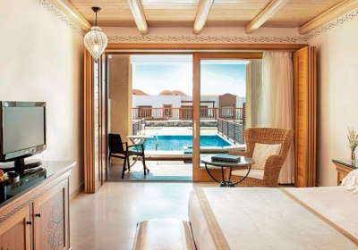 Wohnbeispiel Doppelzimmer Privatpool