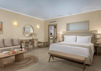 Wohnbeispiel Junior Suite Platinum Beach mit Privatpool