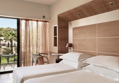 Wohnbeispiel Doppelzimmer Gartenblick