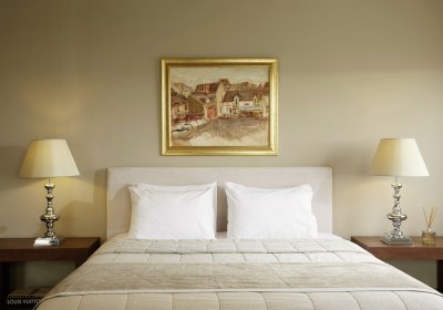 Wohnbeispiel Doppelzimmer Deluxe Landblick