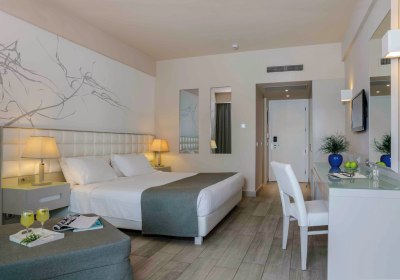 Wohnbeispiel Doppelzimmer Deluxe seitl. Meerblick