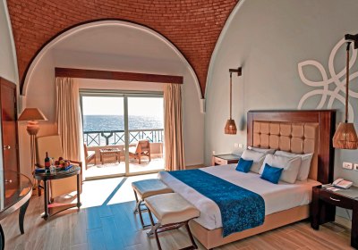 Wohnbeispiel Doppelzimmer Superior Meerblick, 1. Strandreihe