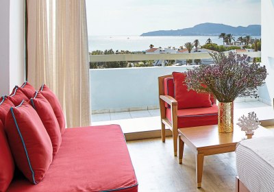 Wohnbeispiel Doppelzimmer Superior Guestroom mit Meerblick