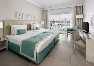 Wohnbeispiel Doppelzimmer Superior Poolblick