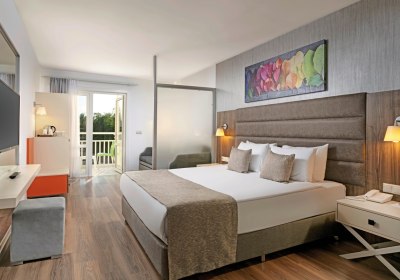 Wohnbeispiel Doppelzimmer Gartenblick