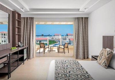 Doppelzimmer Deluxe seitl. Meerblick