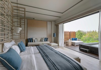 Wohnbeispiel Deluxe Sky Pool Suite