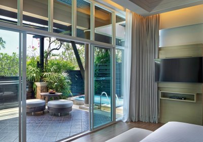 Wohnbeispiel Pool Villa Garden