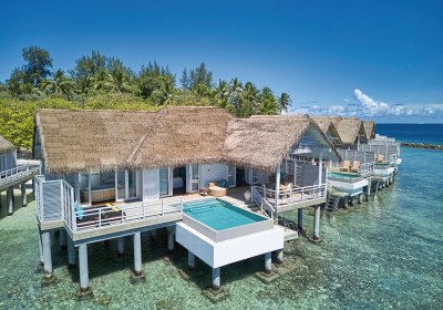 Wohnbeispiel Over Water Suite with Private Pool