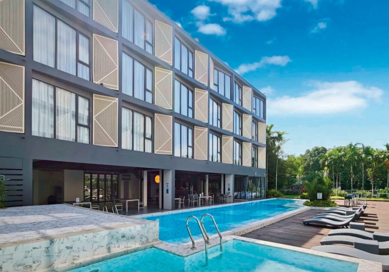 Aussenaufnahme Hotel