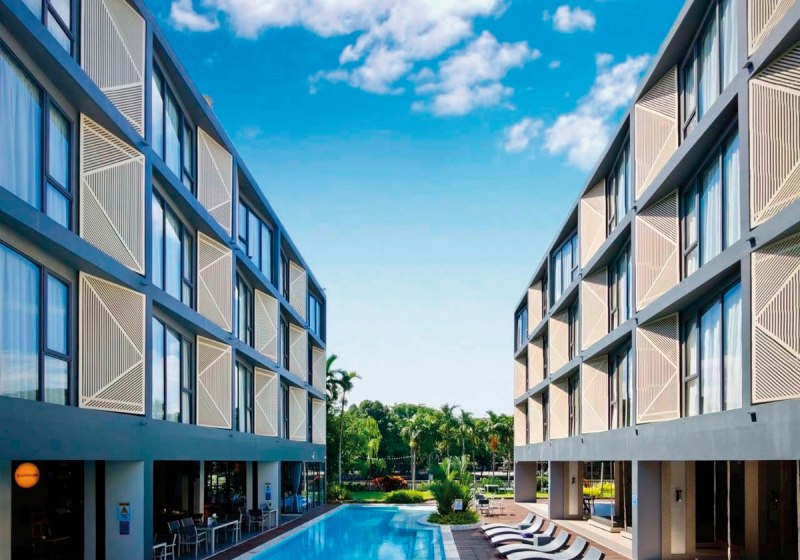Aussenaufnahme Hotel